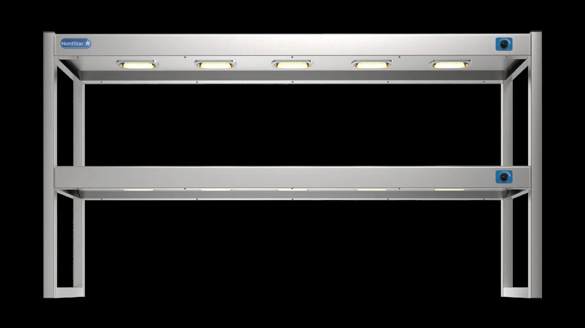 Nordstar 1500mm Double Tier Heated Gantry - Image 2