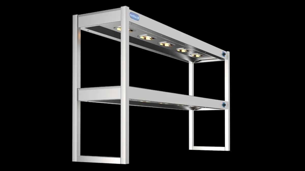 Nordstar 1500mm Double Tier Heated Gantry - Image 3