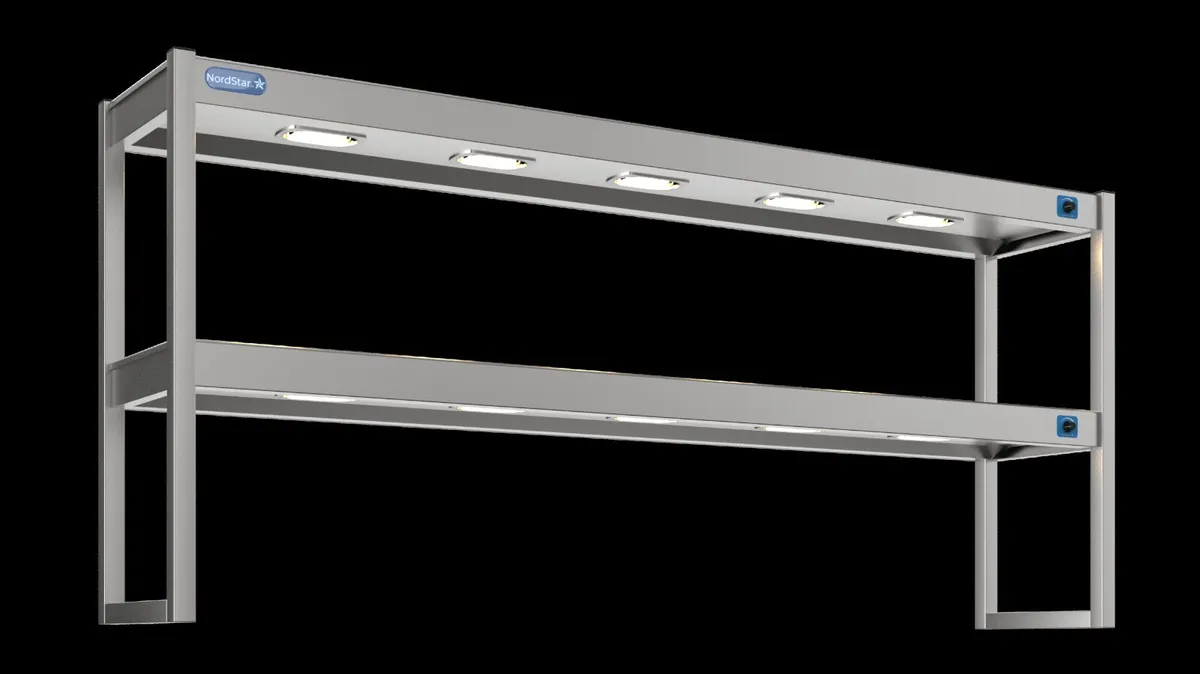 Nordstar 1800mm Double Tier Heated Gantry - Image 1