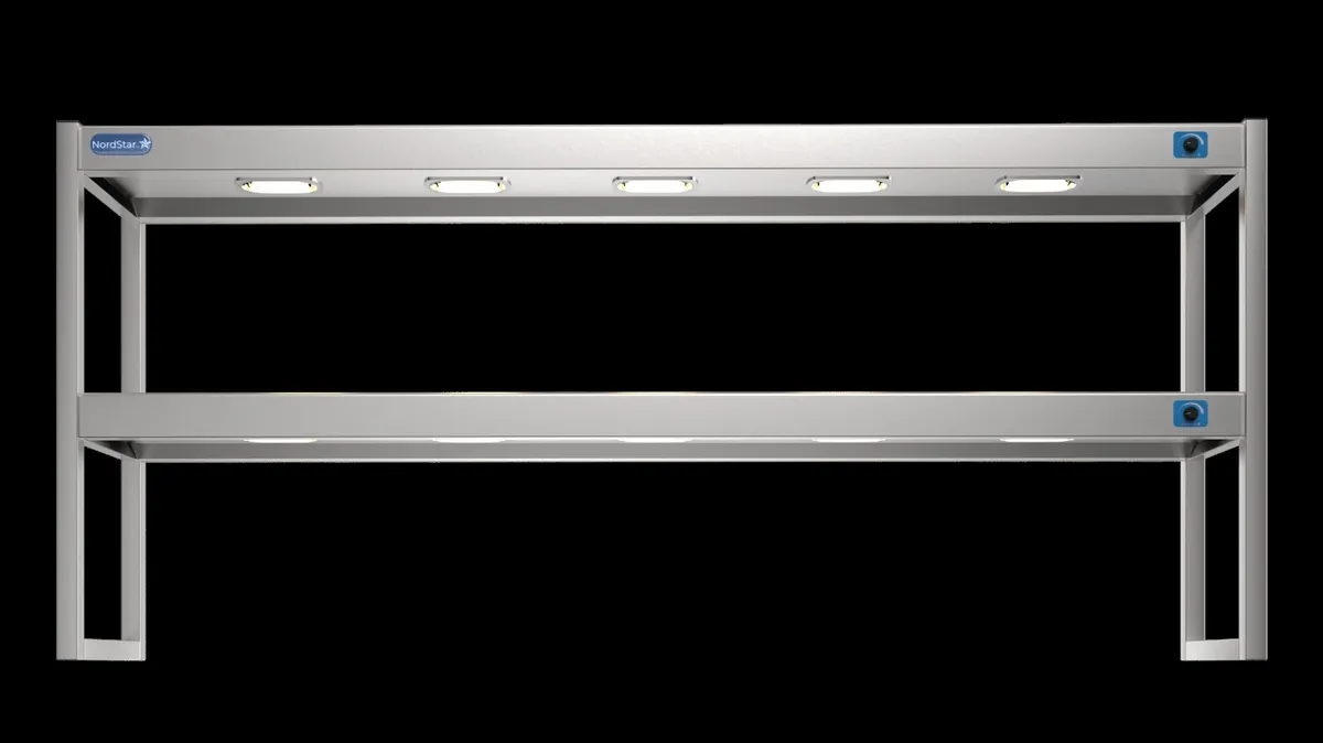 Nordstar 1800mm Double Tier Heated Gantry - Image 2