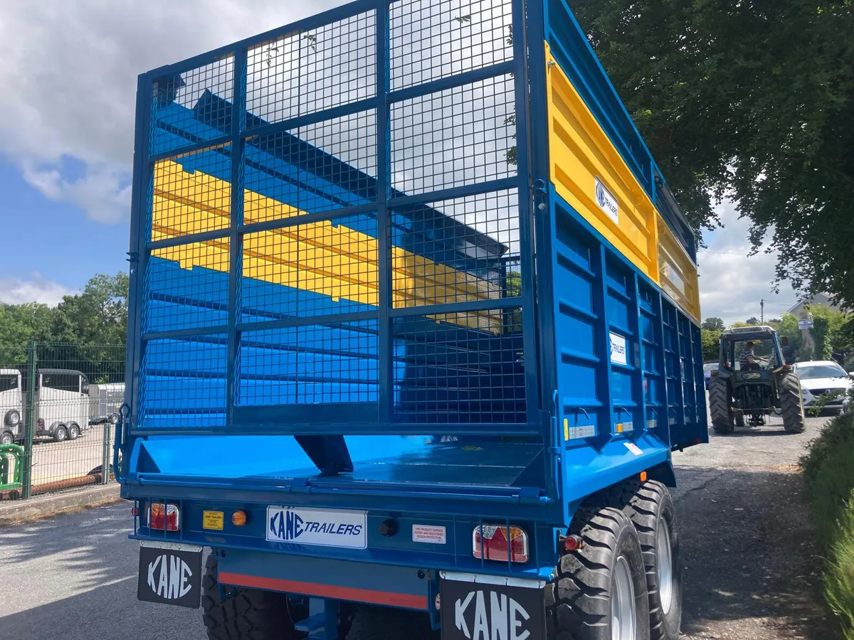 AVAILABLE NOW NEW Kane 14 Tonne Silage Trailer - Image 2