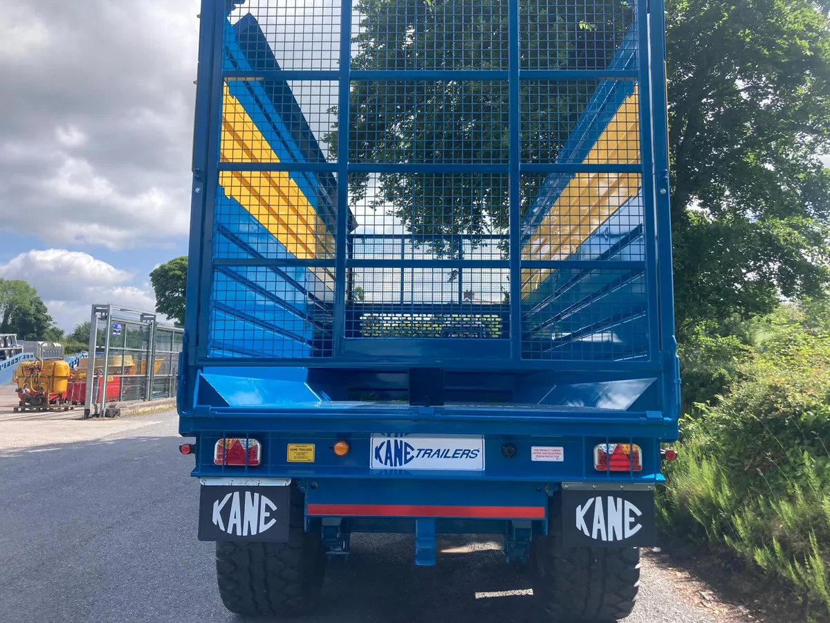 AVAILABLE NOW NEW Kane 14 Tonne Silage Trailer - Image 3