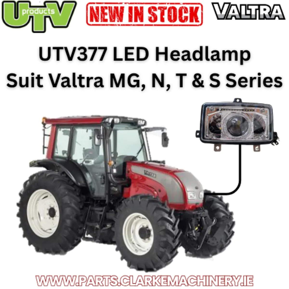 ✨NEW ✨LED Headlamp – Valtra MG, N, T & S Series