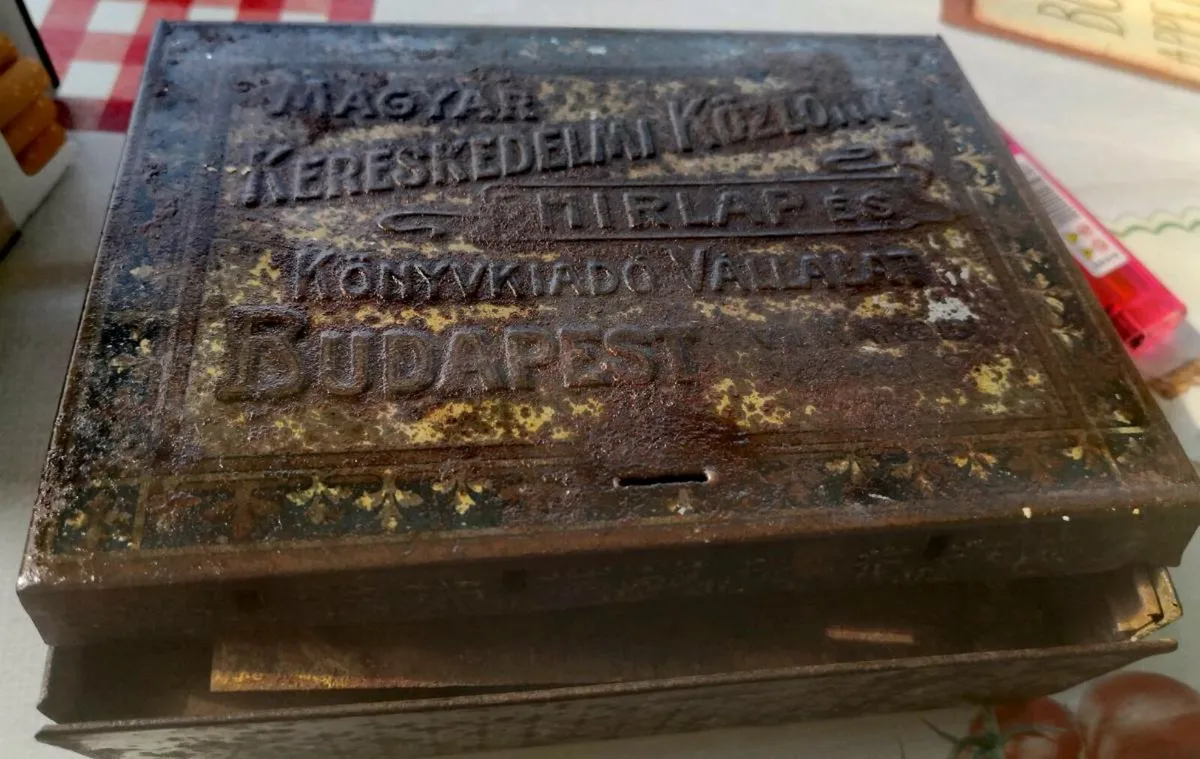 1800s printing set in original box - Image 2