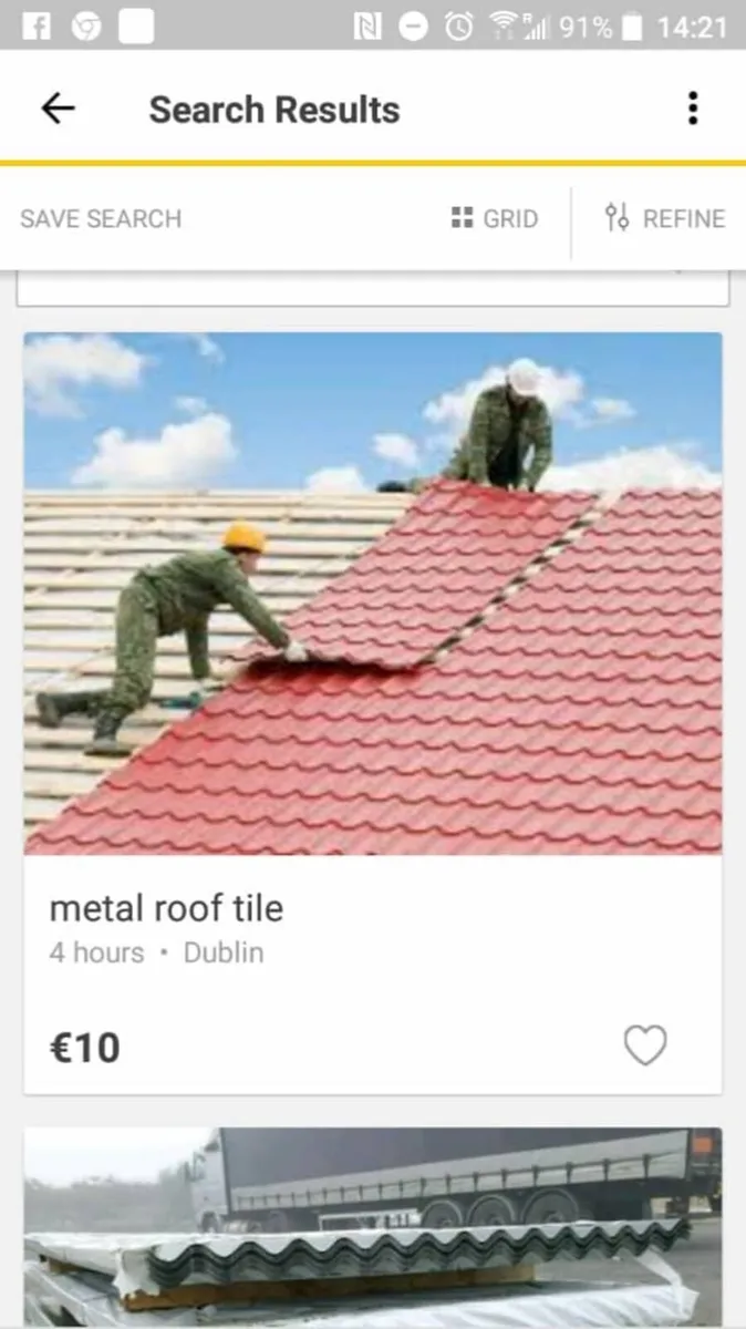 Roof cladding  Louth - Image 1