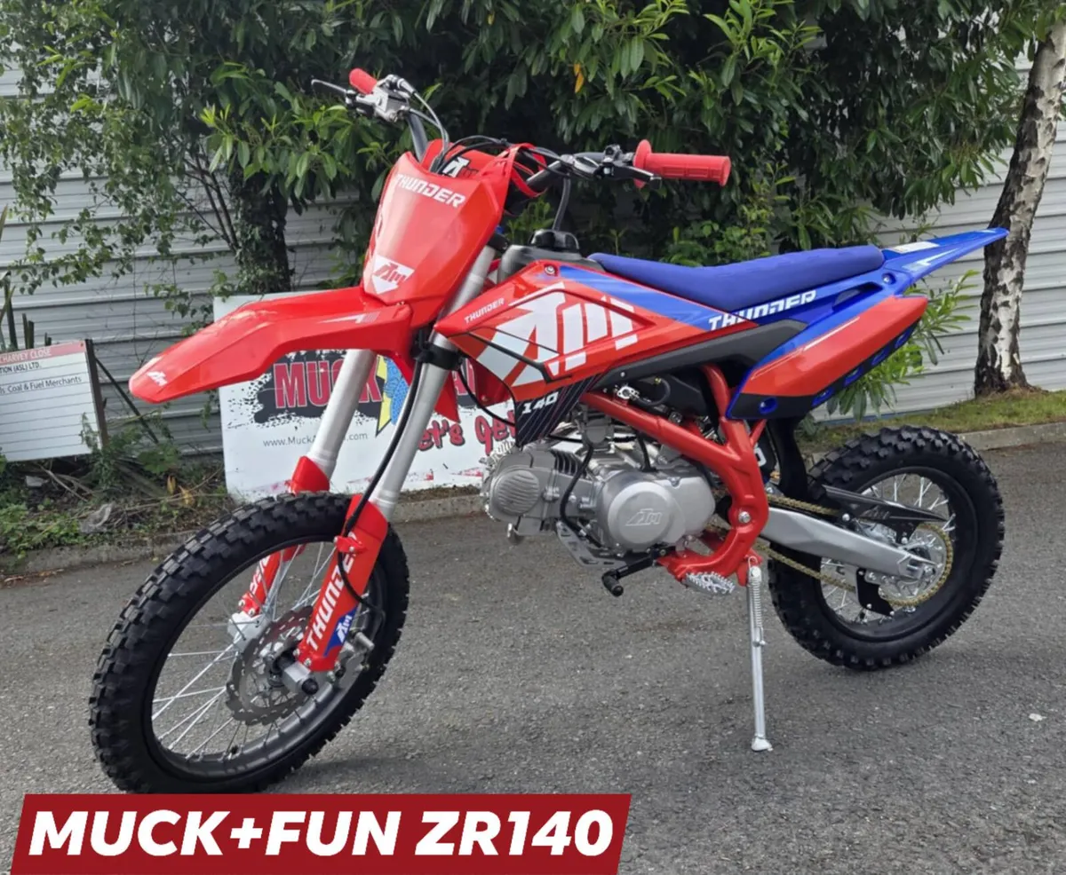 MUCK+FUN Zr 140 PIT BIKE Delivery Easypay Warranty - Image 1