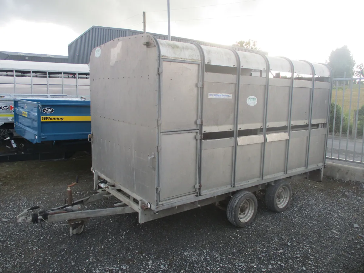 Ivor Williams 12ft livestock trailer - Image 1