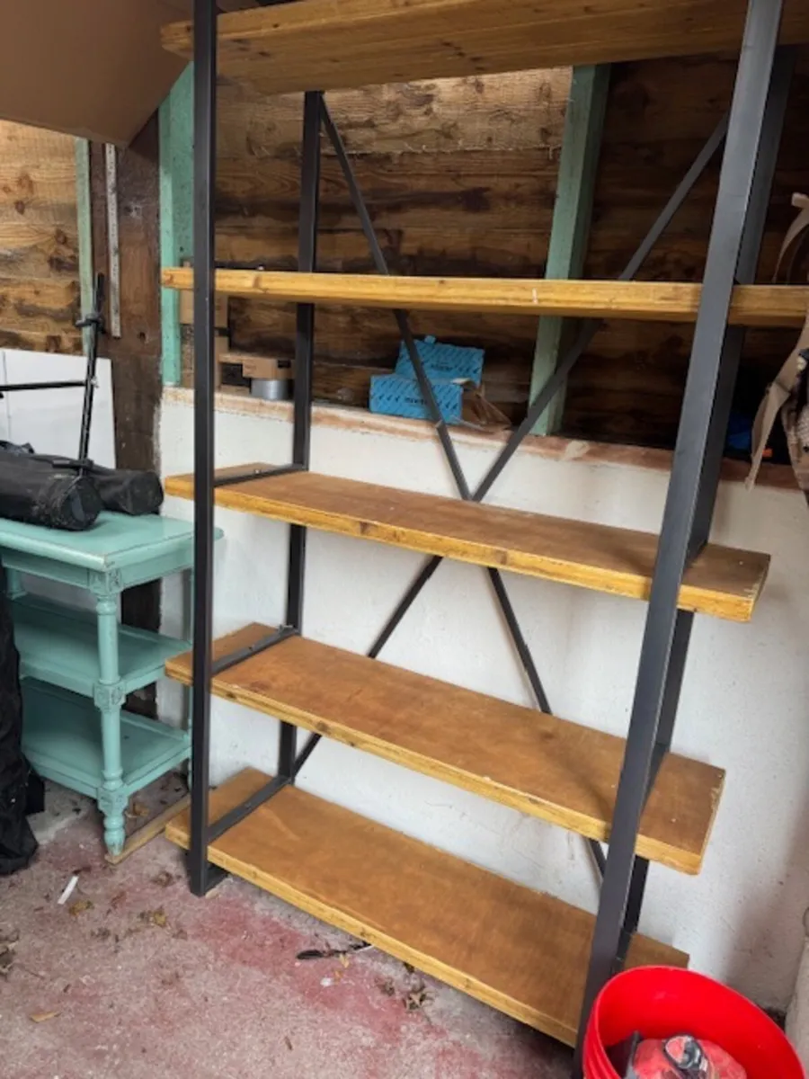 Open Wooden Retail Shelf Unit – €120 - Image 1