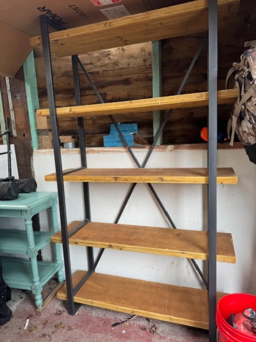 Open Wooden Retail Shelf Unit – €120 - Image 2