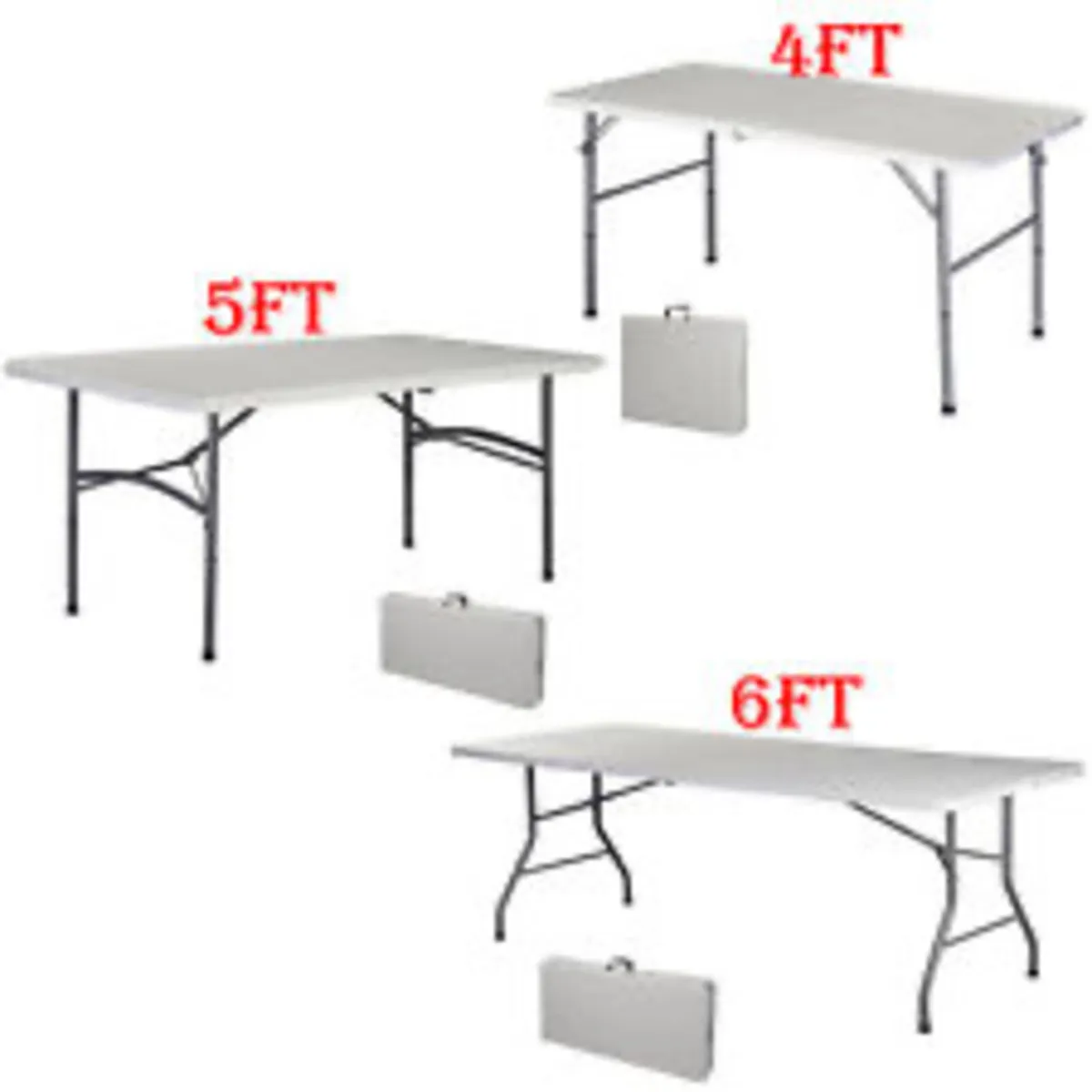 Biggest Range Of Folding Trestle Furniture - Image 1