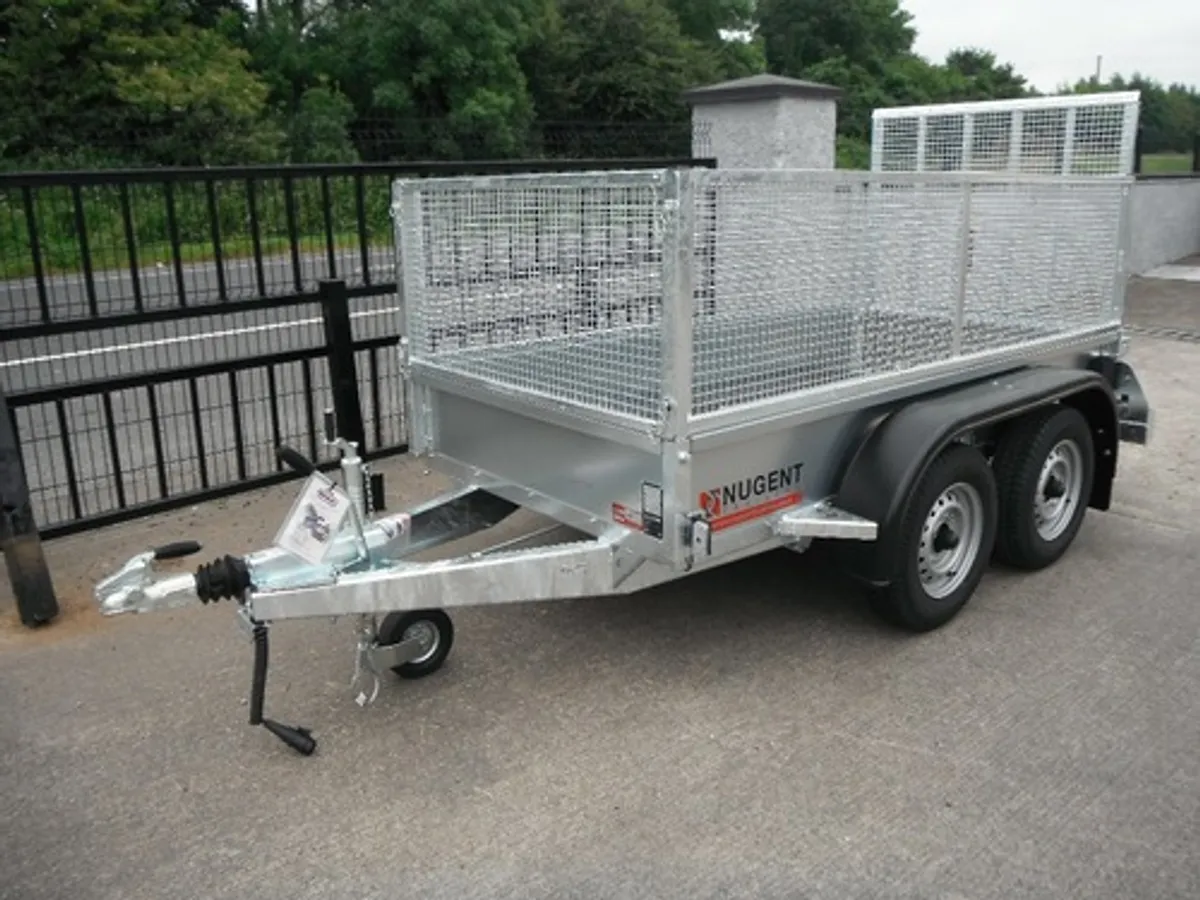 8 x 4 Twin Axle 2 Ton Nugent Trailer - Image 3