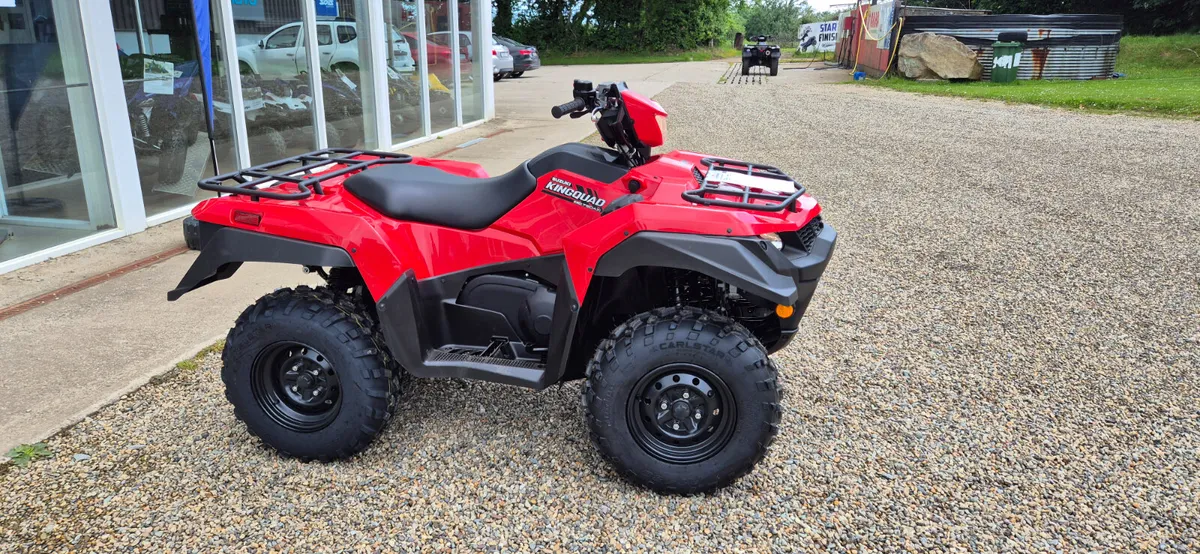 NEW 2025 SUZUKI KING QUAD 750 - Image 1