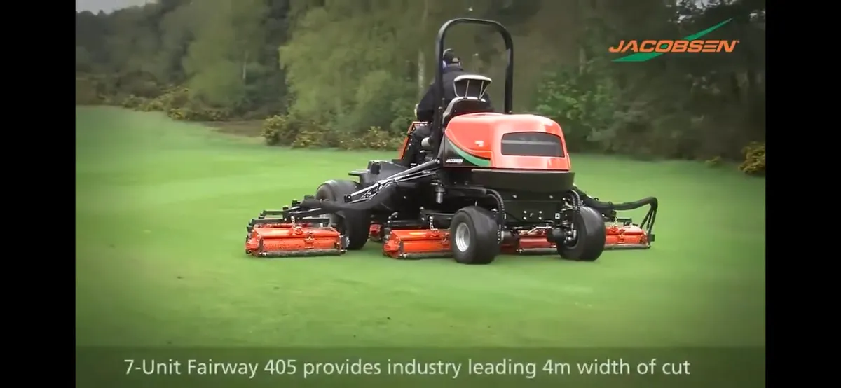 Jacobsen fairways 405 (7 New cutting units) - Image 4