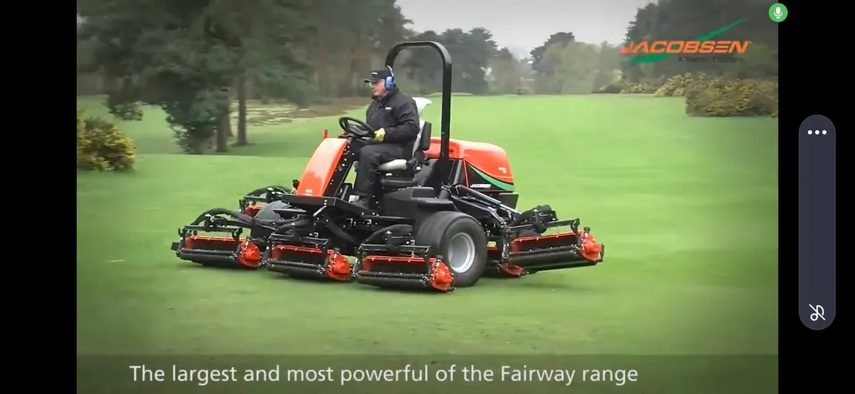 Jacobsen fairways 405 (7 New cutting units) - Image 1