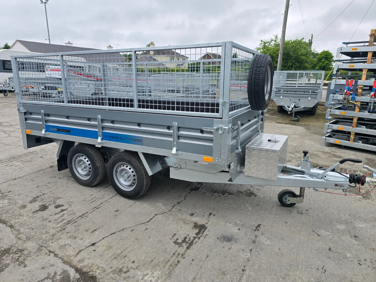10x5 dropside trailer braked - Image 2