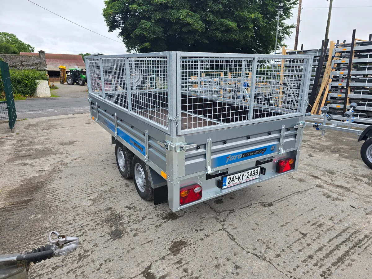 10x5 dropside trailer braked - Image 4