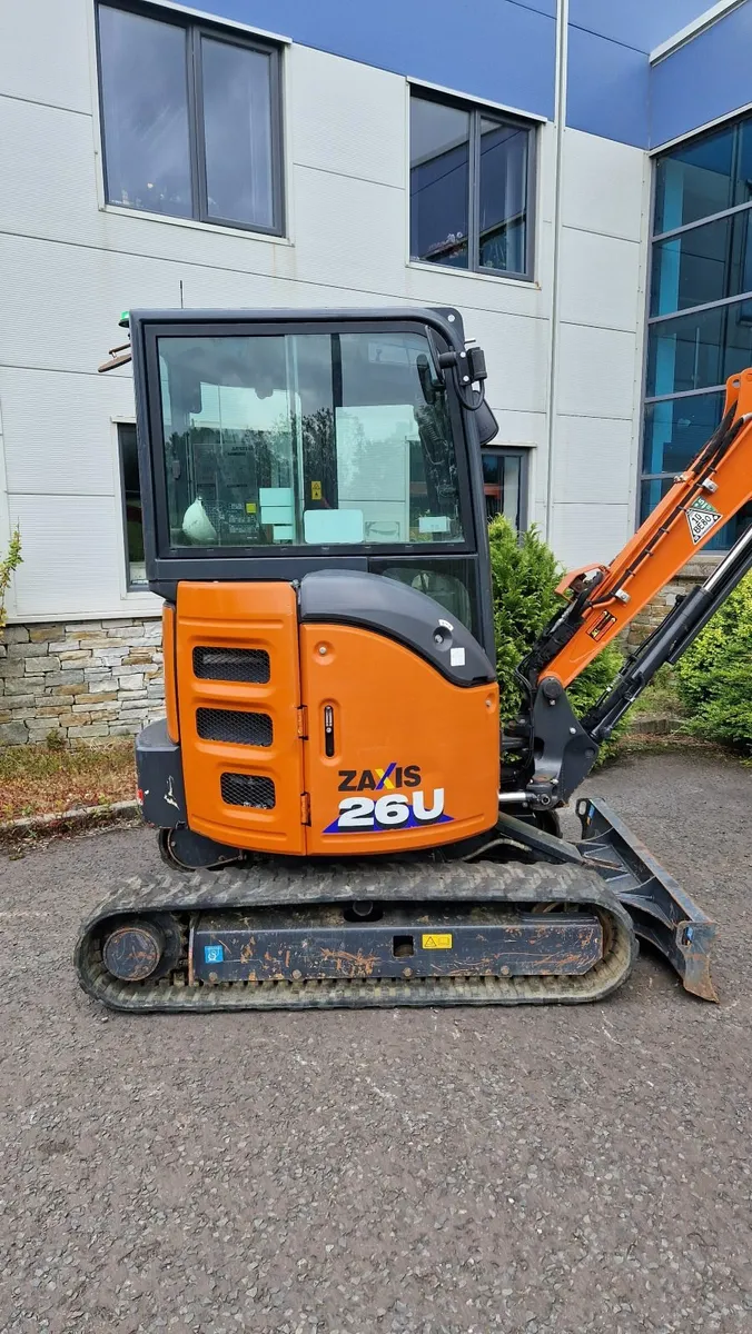 2022 Hitachi ZX26 U-6 1500 Hrs - Image 2