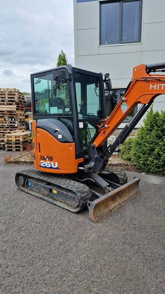 2022 Hitachi ZX26 U-6 1500 Hrs - Image 3