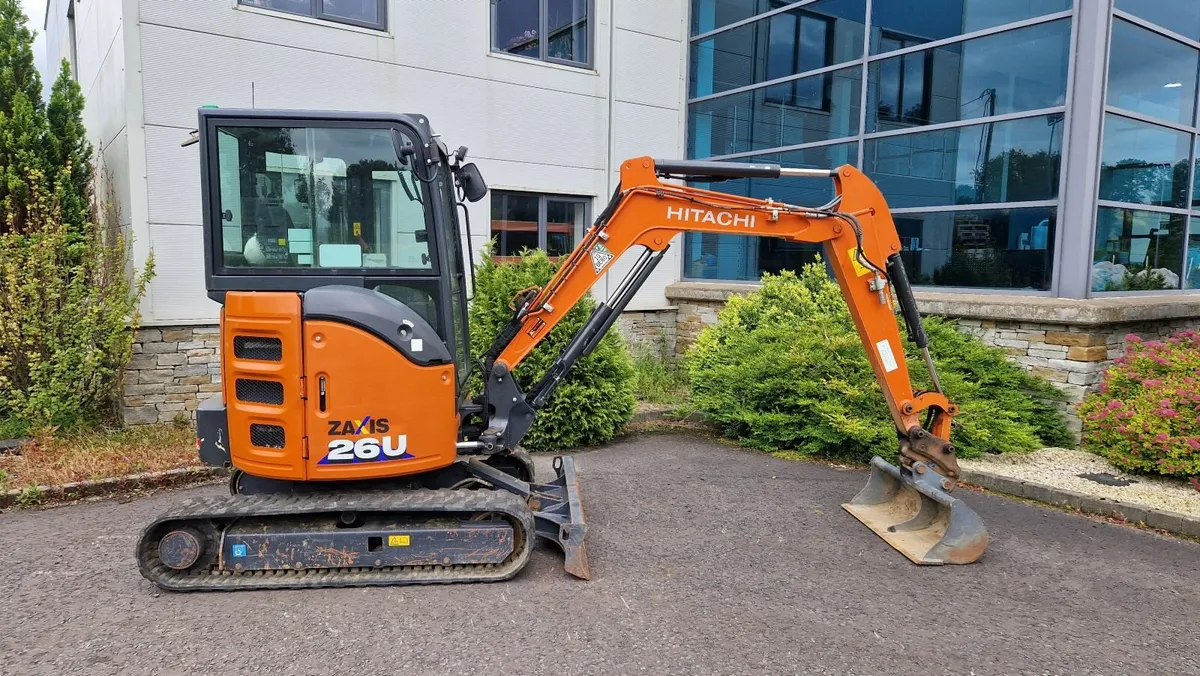 2022 Hitachi ZX26 U-6 1500 Hrs - Image 1