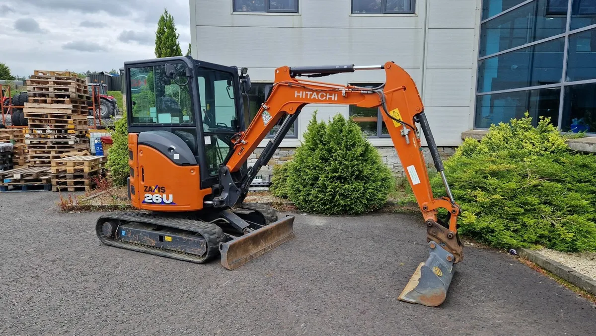 2022 Hitachi ZX26 U-6 1500 Hrs - Image 4