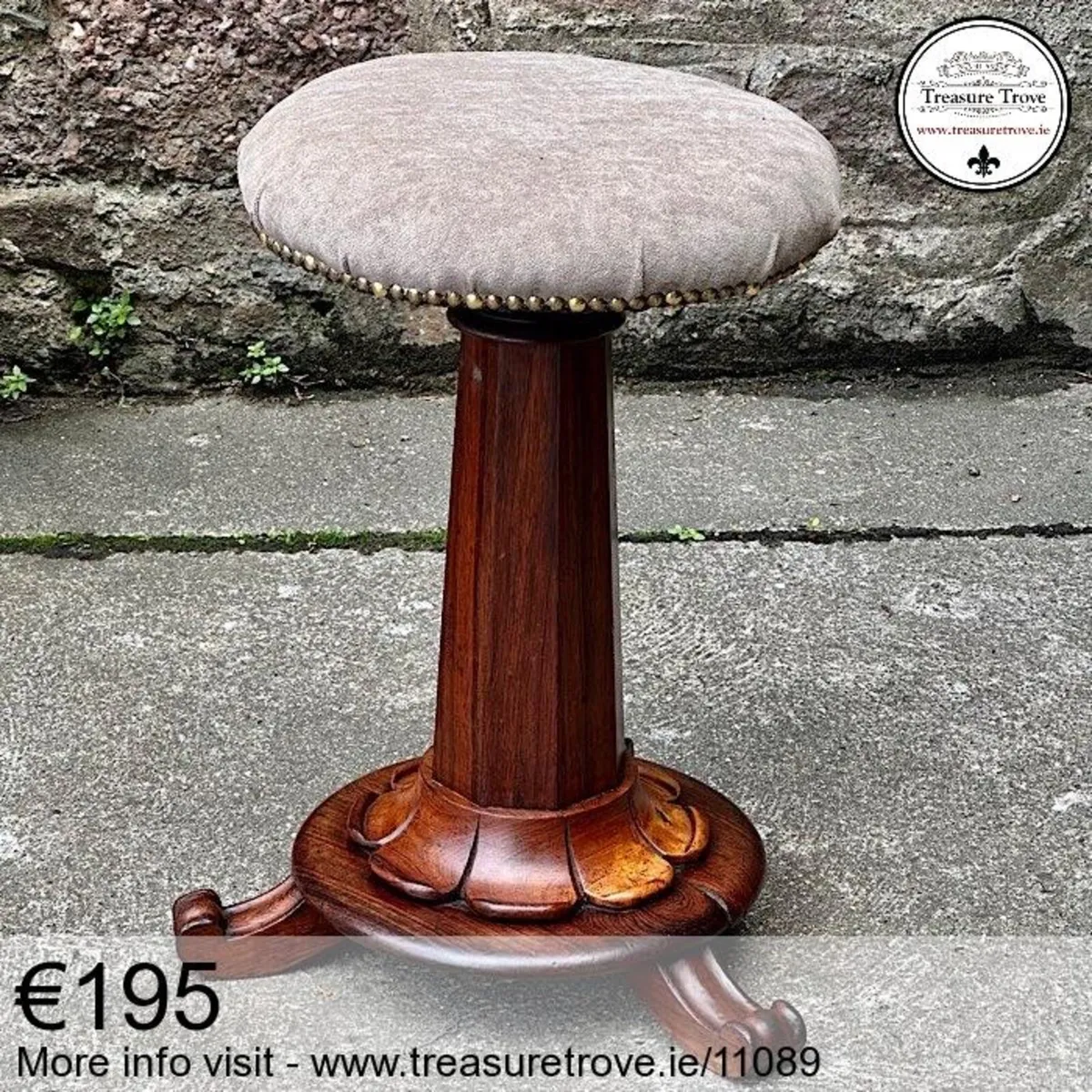 Vintage and Antique Piano Stools - Image 4