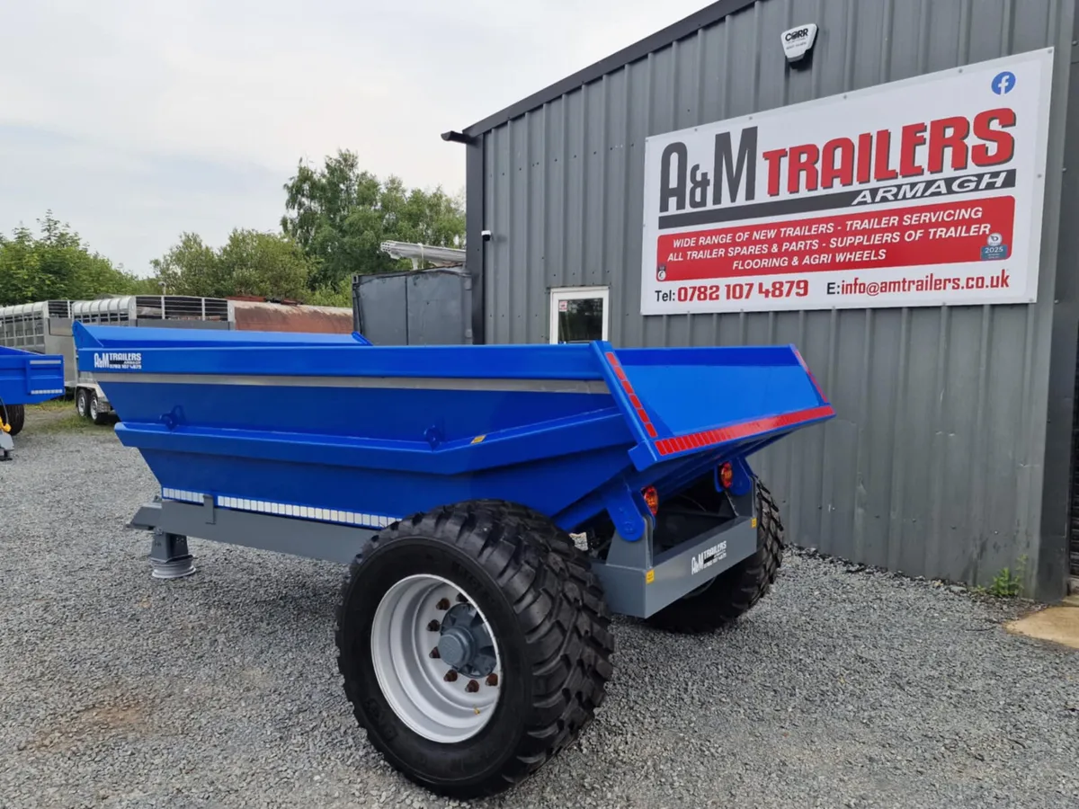 JNC Tractor tipping trailer - Image 2