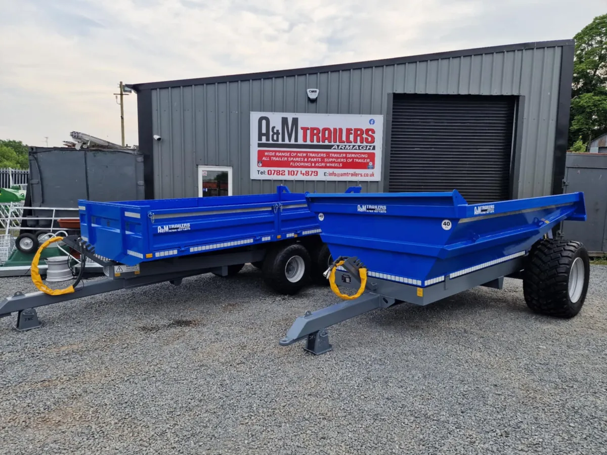JNC Tractor tipping trailer - Image 3