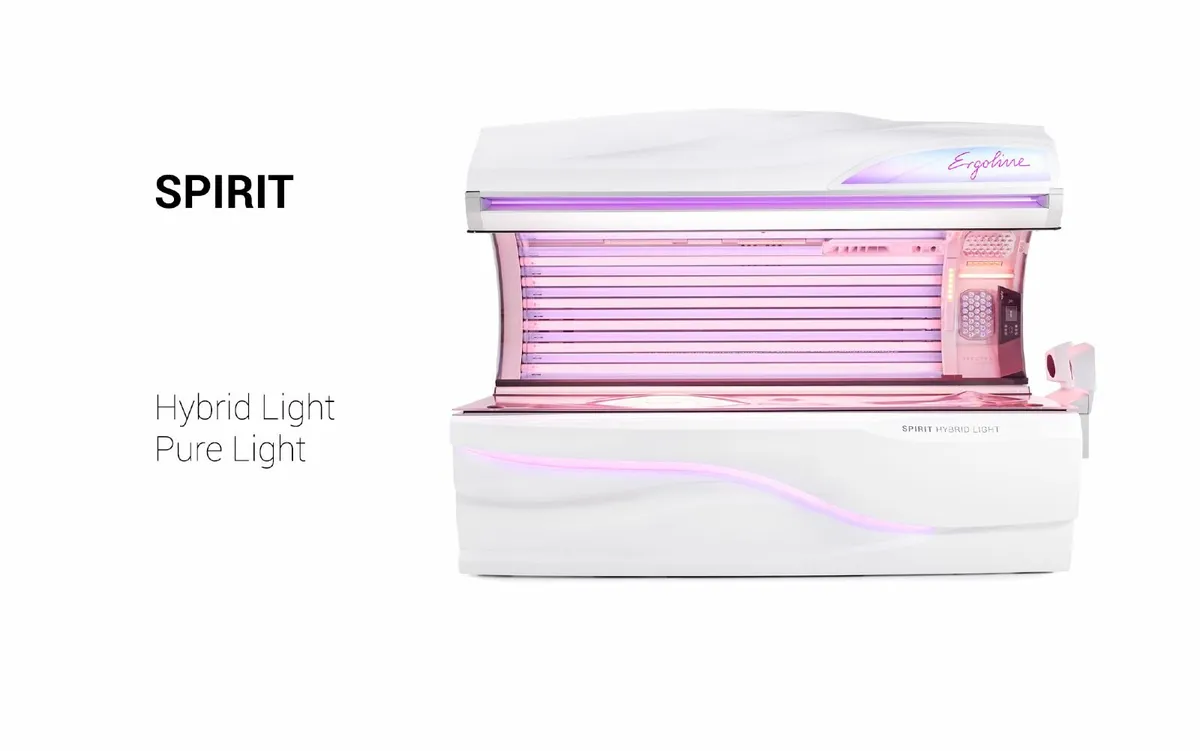 ERGOLINE SPIRIT SUNBED - Image 1