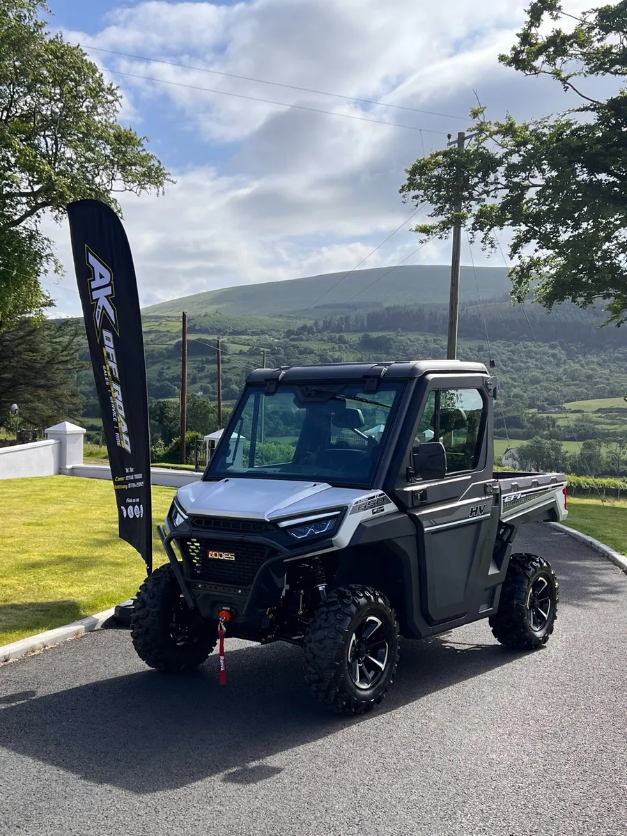 2025 Aodes Workcross 650 Vtwin UTV gator Polaris - Image 2