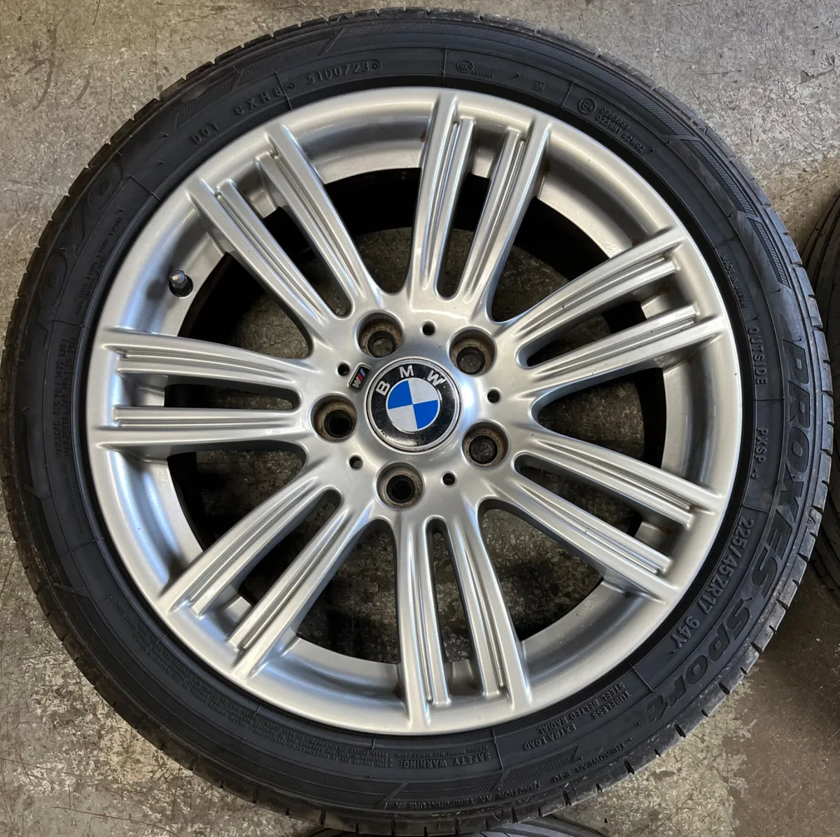 17” BMW 1 Series Staggered Alloys with Tyres - Image 4