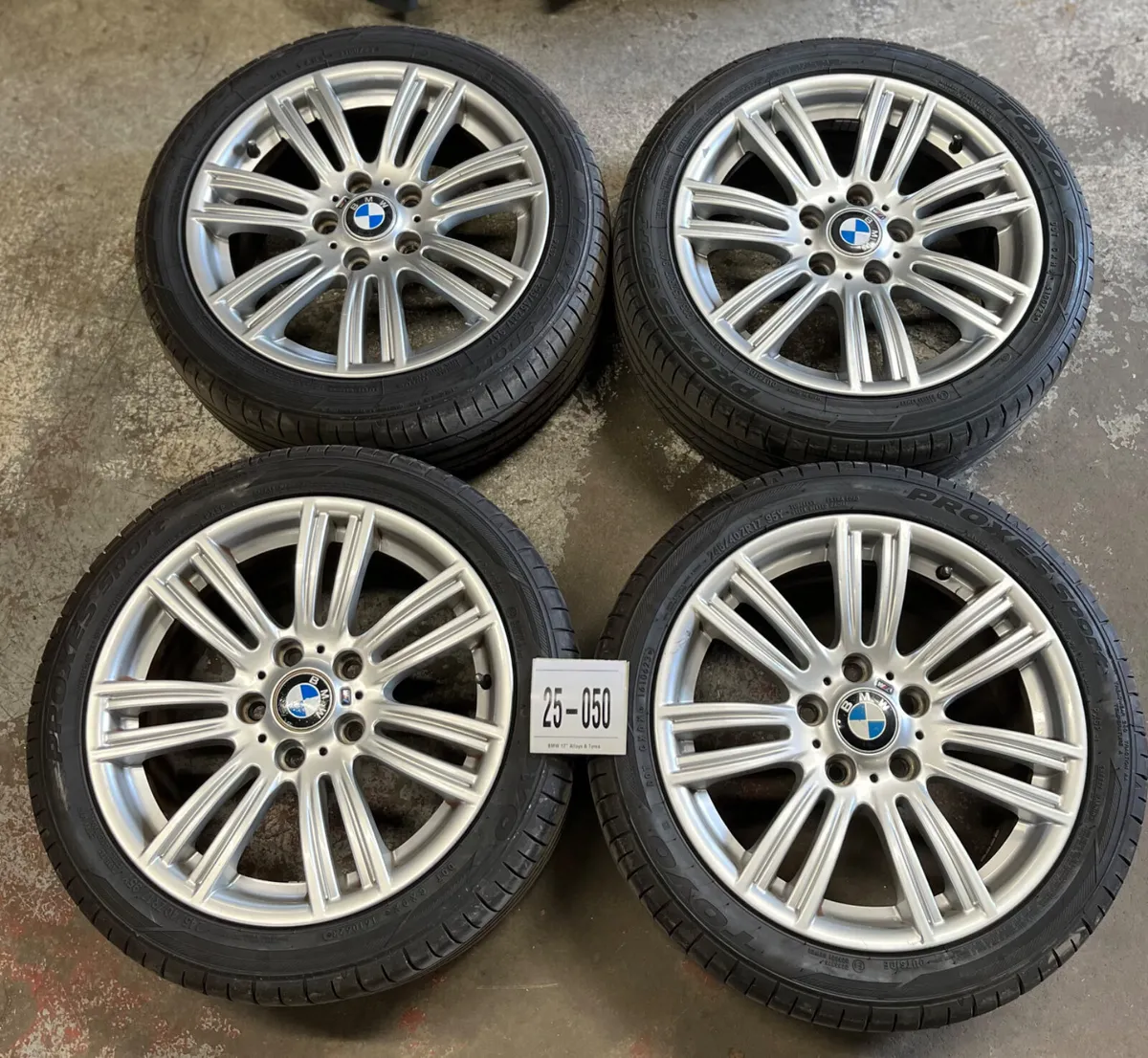 17” BMW 1 Series Staggered Alloys with Tyres - Image 1