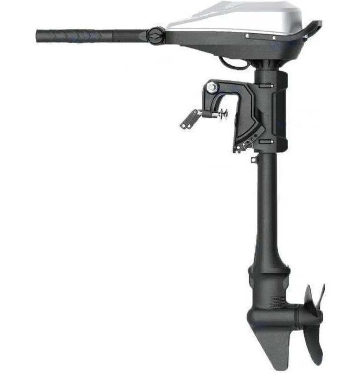 48V Electric Motor with Tiller Handle, - Image 3