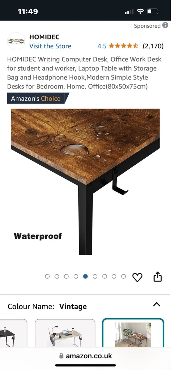 Home Computer Desk - Image 4