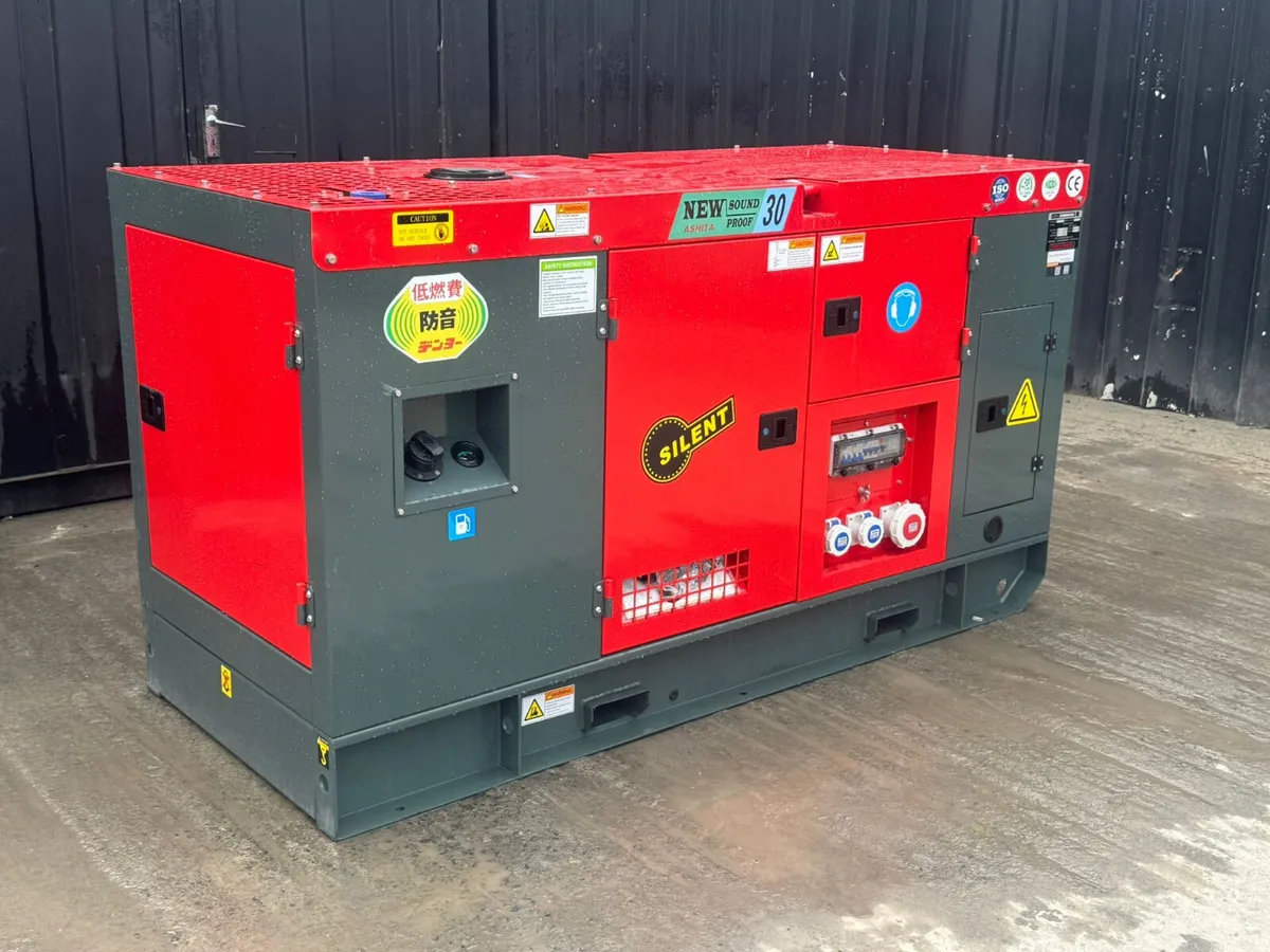 New 30kVA Silent Diesel Generator - Image 1