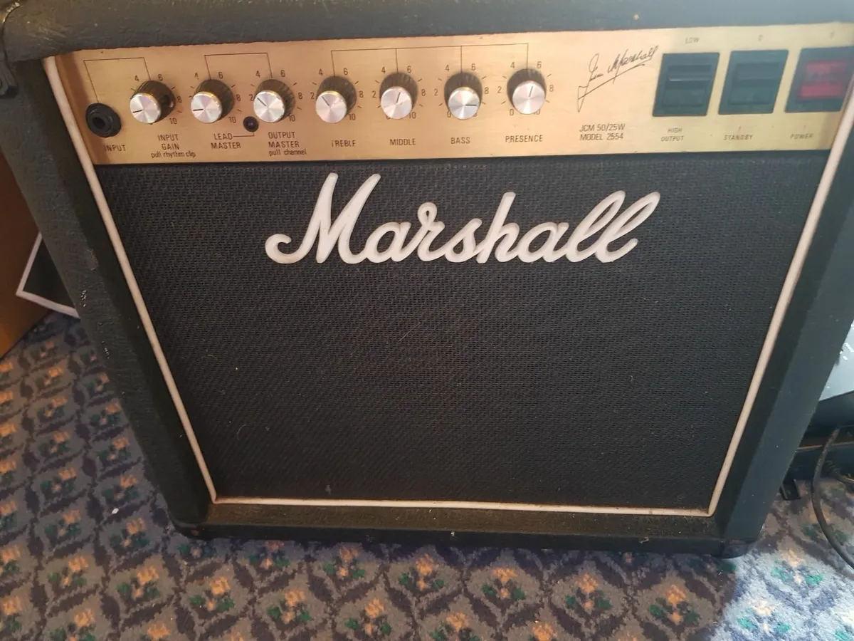 Marshall Black Amp - Image 1