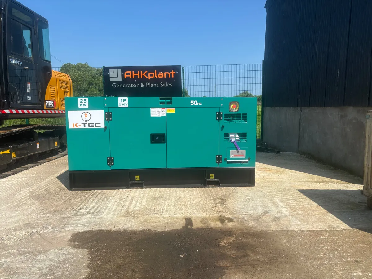 Generator  30 kva 25 KW / 109 amps KTEC  2025 - Image 1