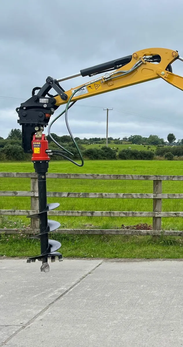 AUGERS FOR  1 TON - 25 TON EXCAVATORS - Image 2