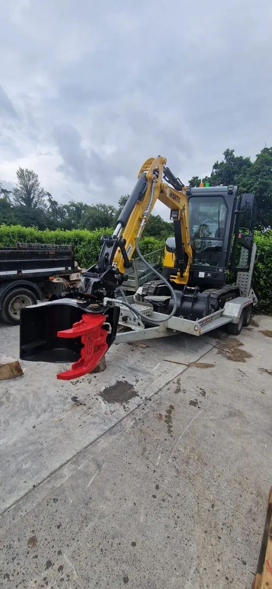 TREE SHEARS FOR 3 TON UP TO 30 TON EXCAVATORS - Image 2