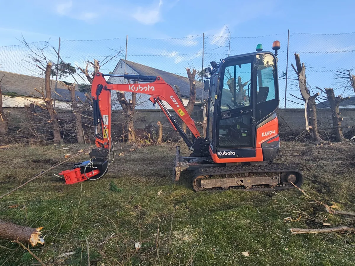 TREE SHEARS FOR 3 TON UP TO 30 TON EXCAVATORS - Image 1