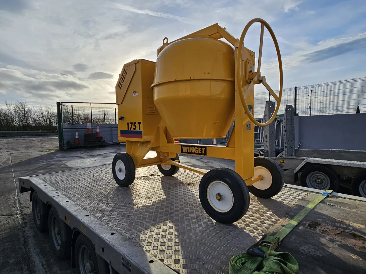 WINGET MIXERS 150L - 200L BATCH AVAILABLE - Image 1