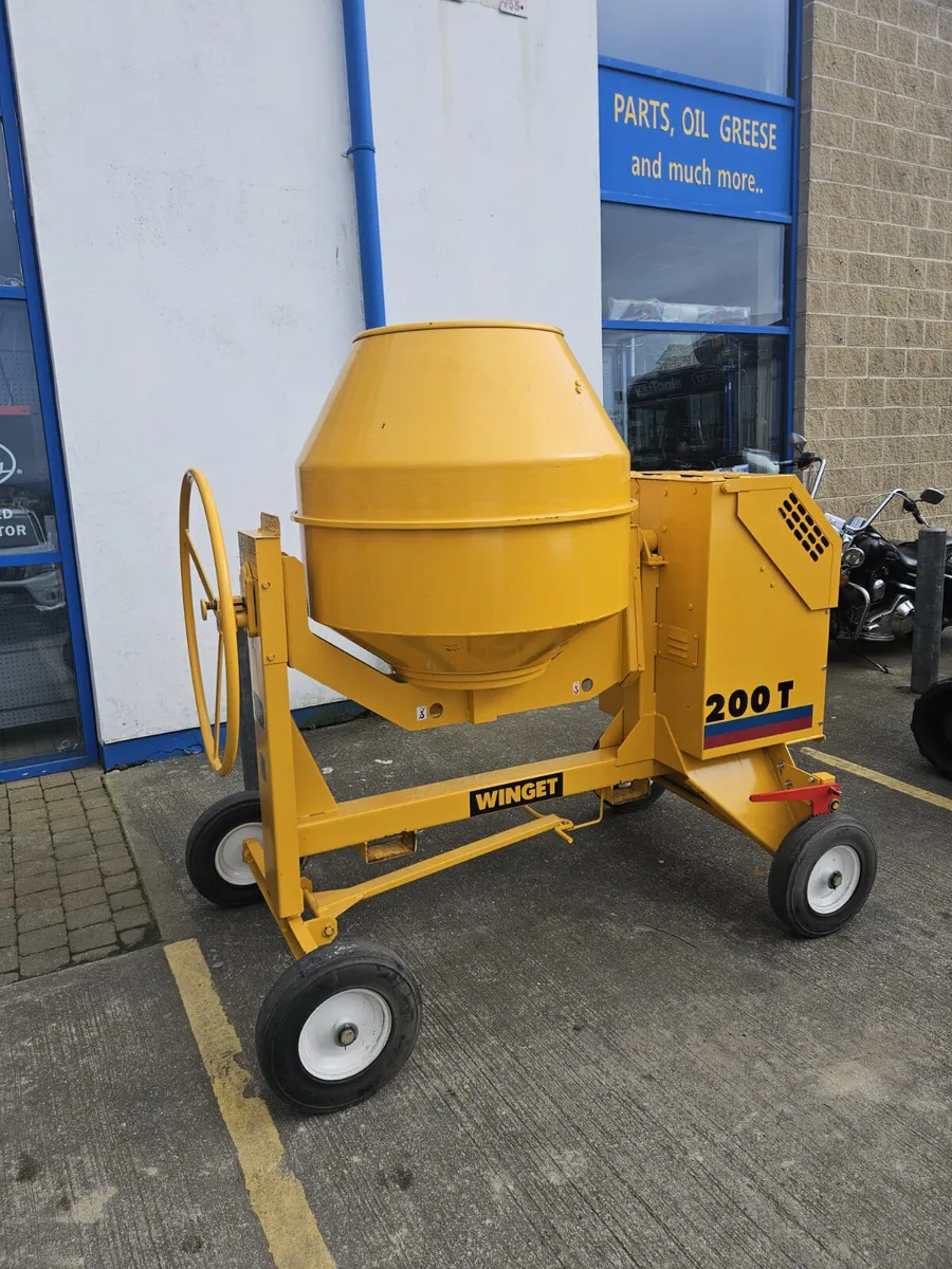 WINGET MIXERS 150L - 200L BATCH AVAILABLE - Image 2