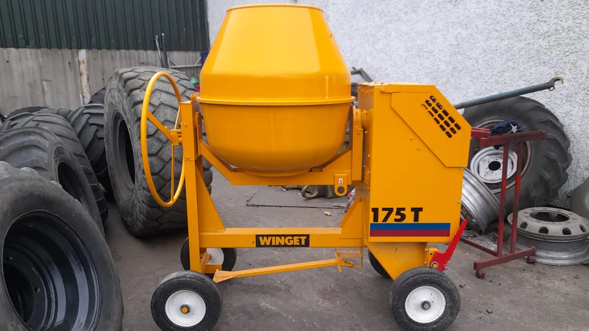 WINGET MIXERS 150L - 200L BATCH AVAILABLE - Image 4