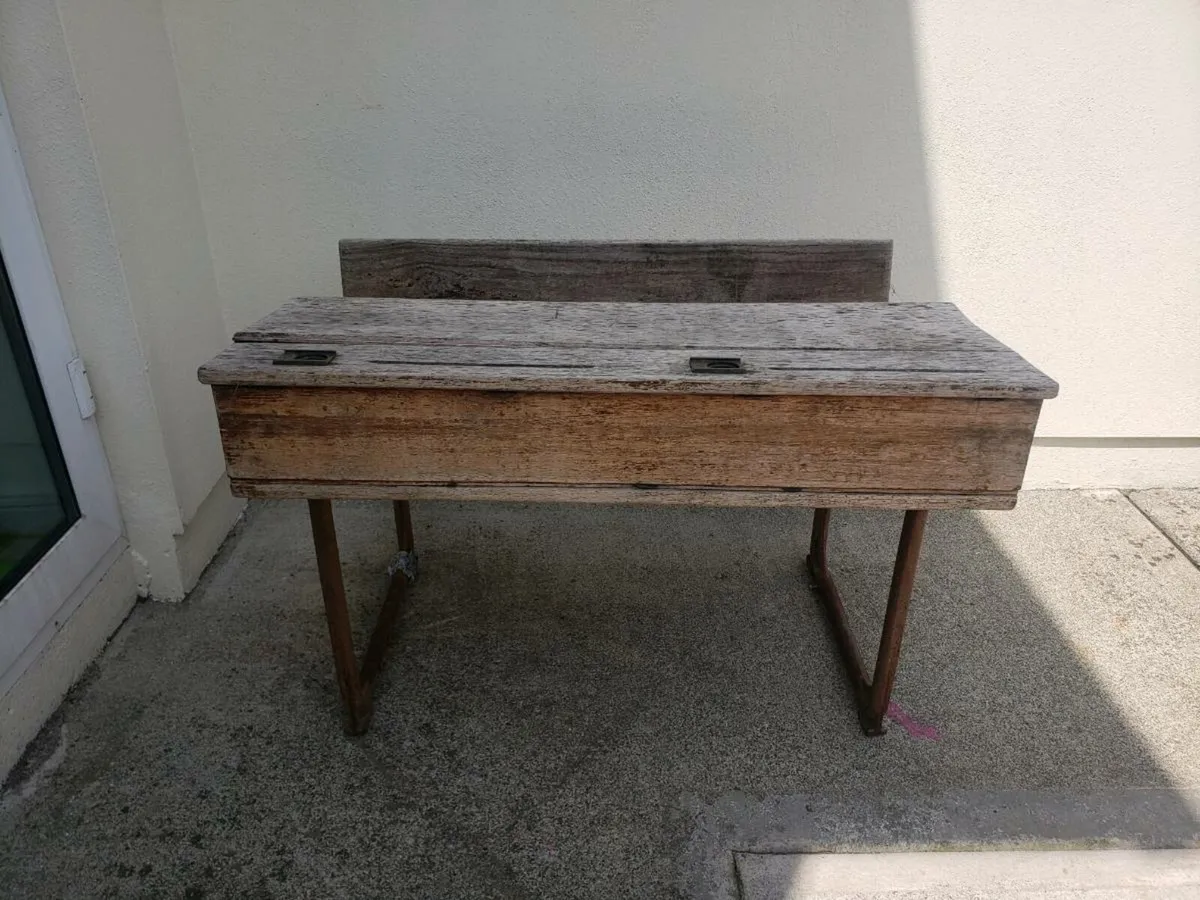 Old School Desk - Image 1