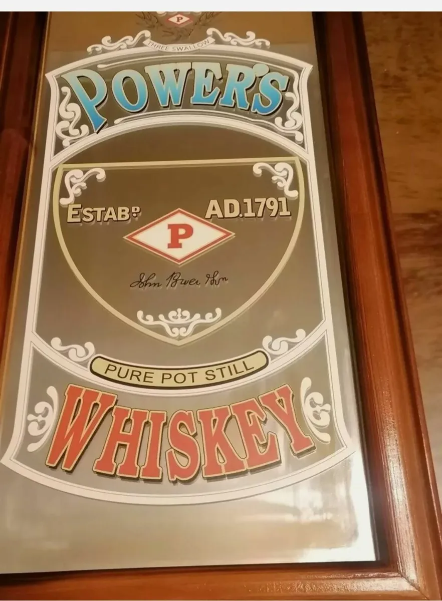 Powers Whiskey Mirror - Image 4