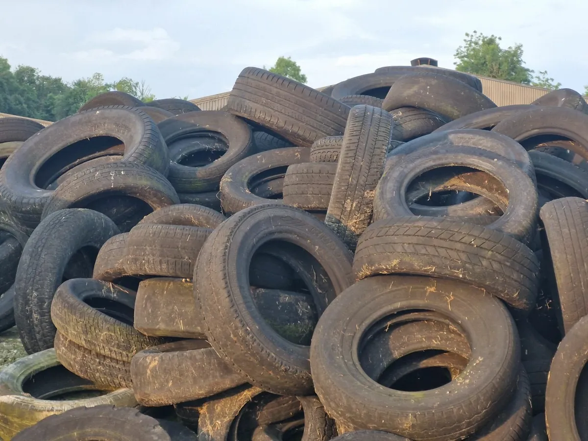Tyres for silage pit