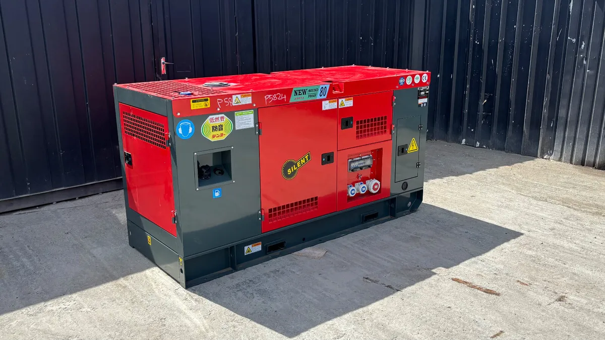 New 80kVa Silent Diesel Generator - Image 2