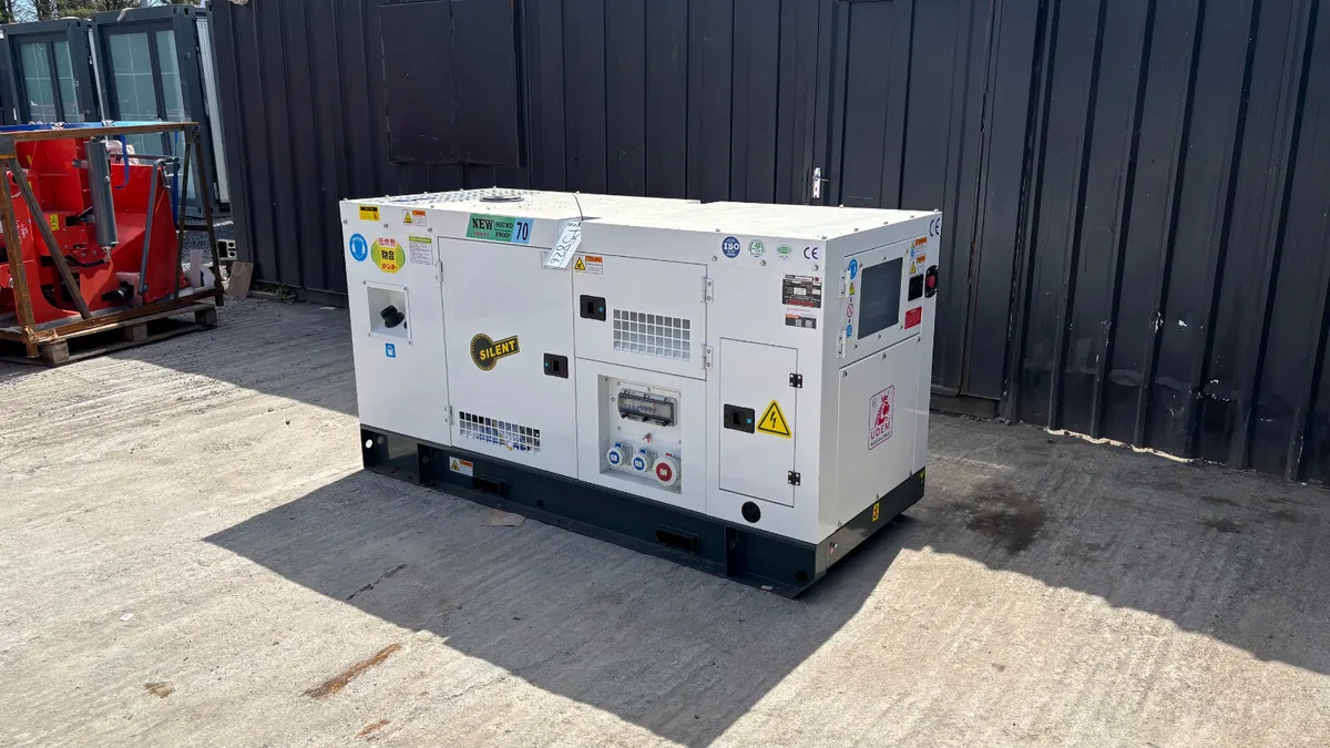New 70kVA Silent Diesel Generator - Image 3