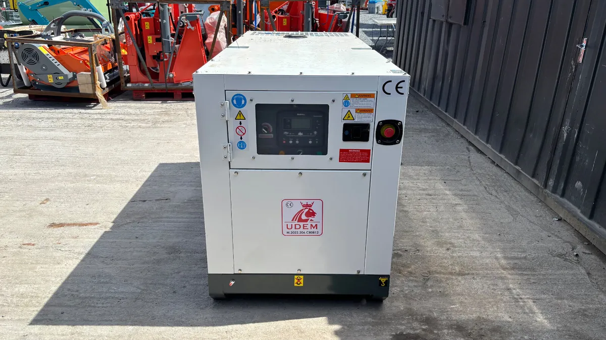 New 70kVA Silent Diesel Generator - Image 4