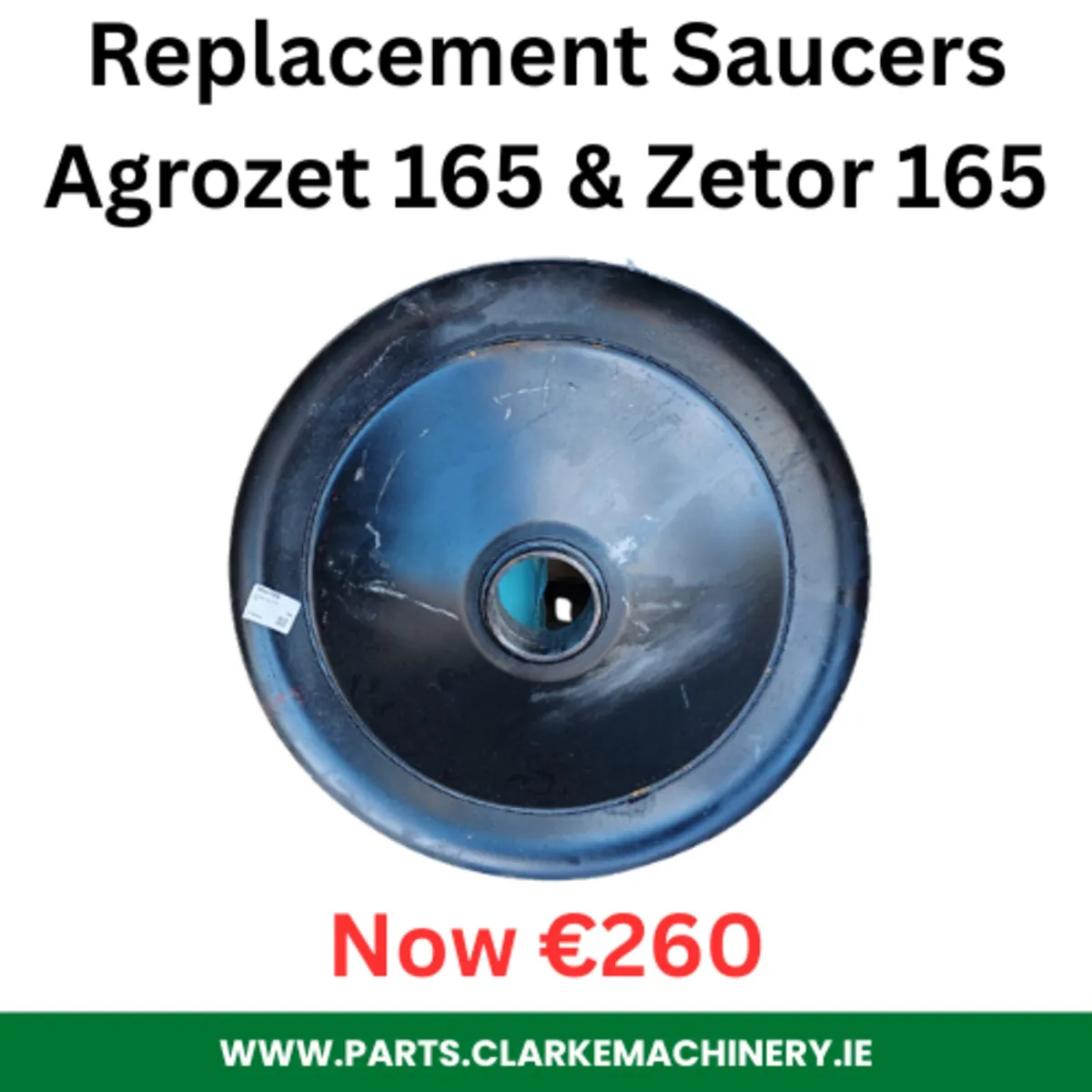 Replacement Saucers Agrozet 165 & Zetor 165