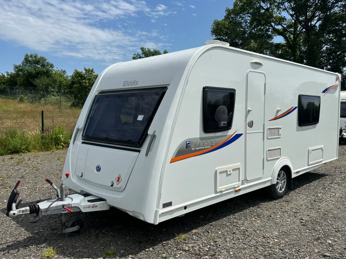🚨 Fixed Single Bed 2015 Elddis Breeze🚨 - Image 1